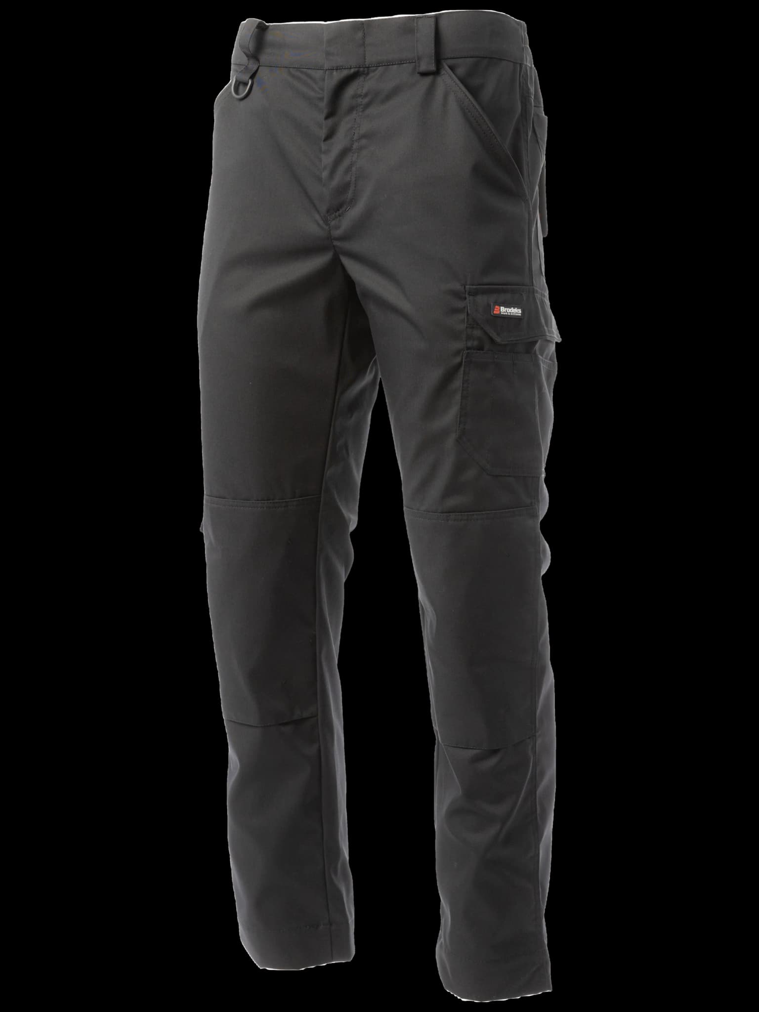Летние брюки Brodeks KS 301, черный
