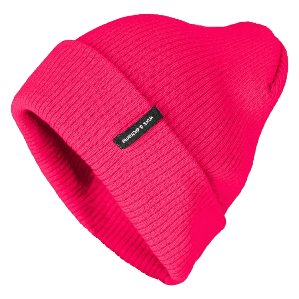 Шапка Brodeks Bright, розовый электрик