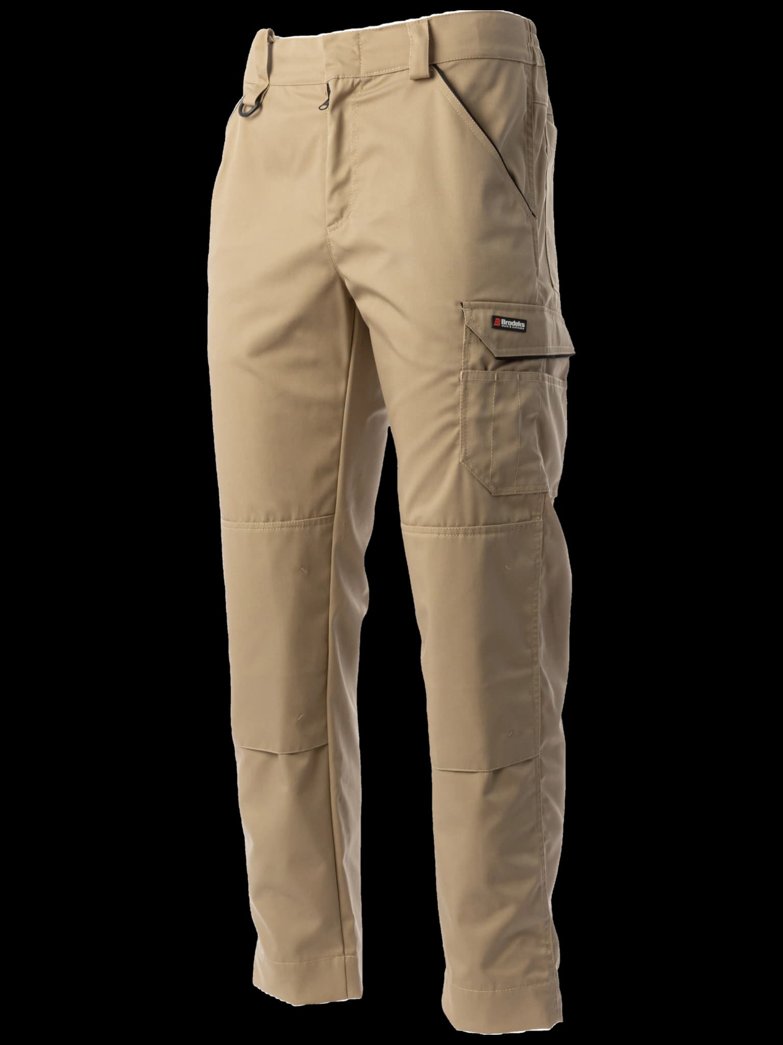 Летние брюки Brodeks KS 301, бежевый
