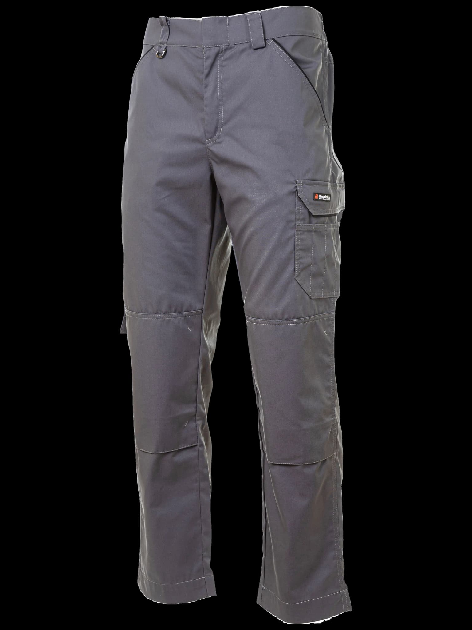 Летние брюки Brodeks KS 301, серый