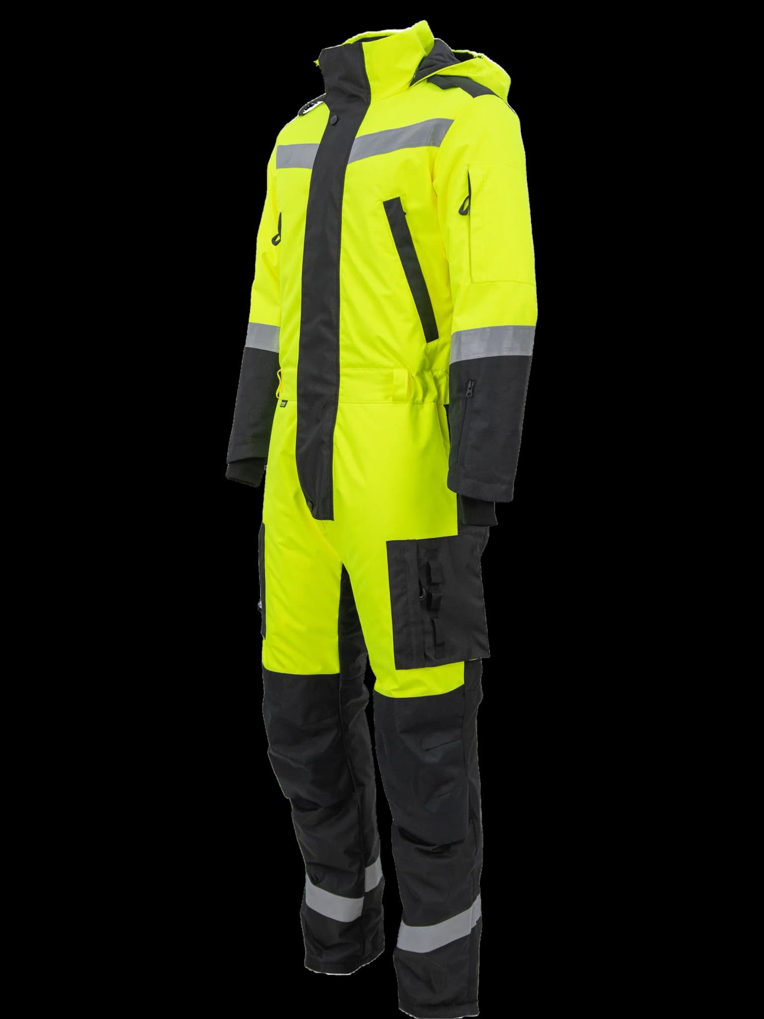 Зимний комбинезон Brodeks KW 505, желтый/черный