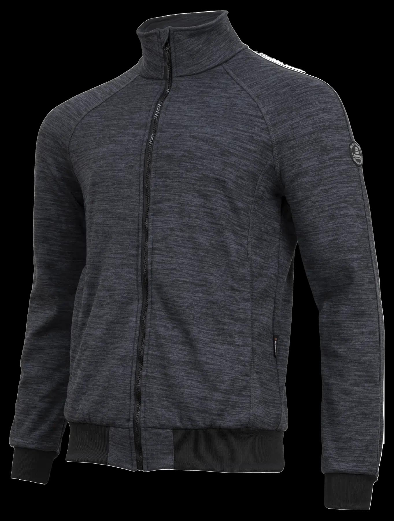 Флисовая толстовка Brodeks KS 241 cation, серый