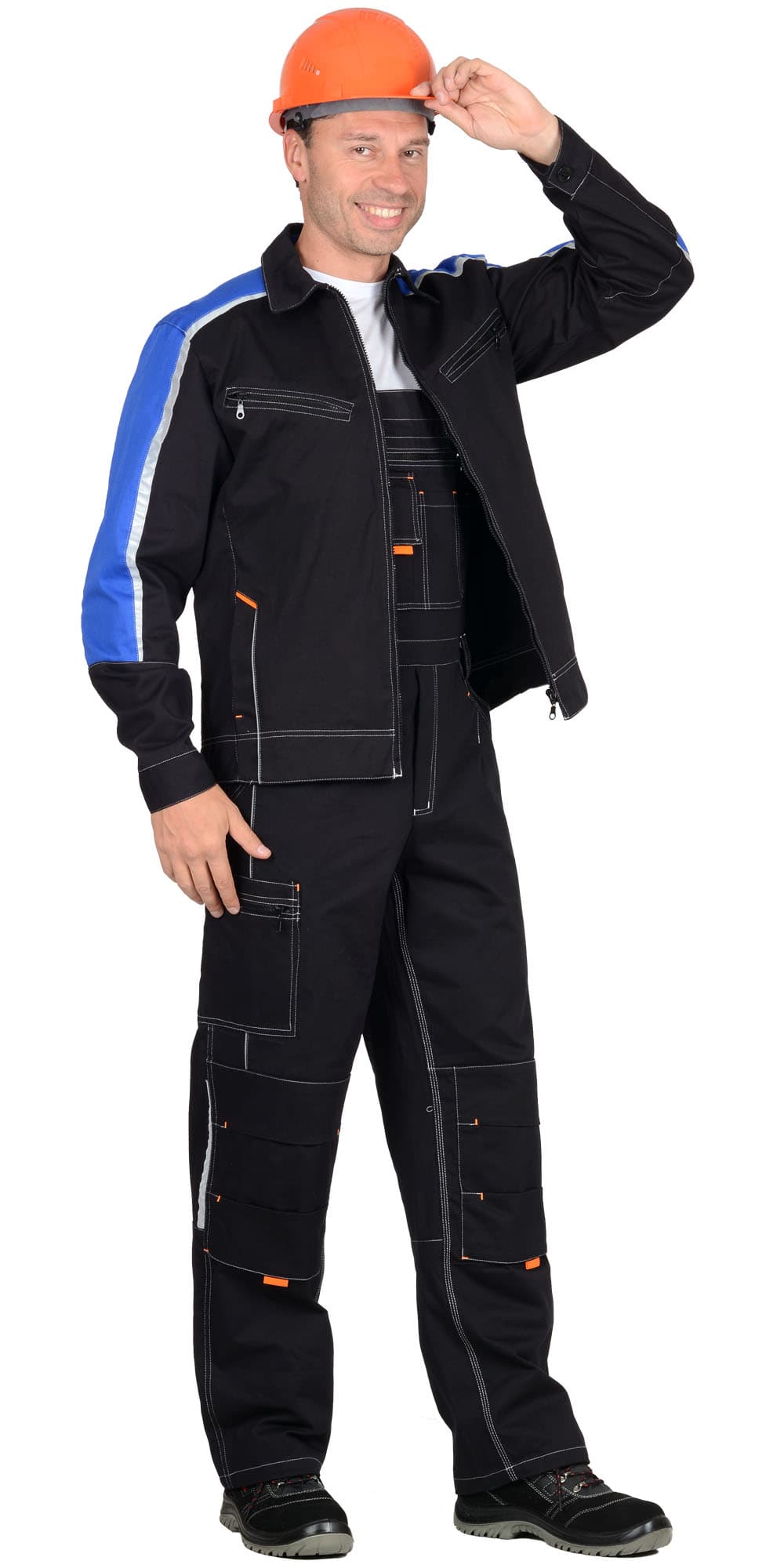 Костюм СИРИУС-ДЖЕТ куртка, полукомбинезон, 100% ХБ, пл. 320 г/кв.м