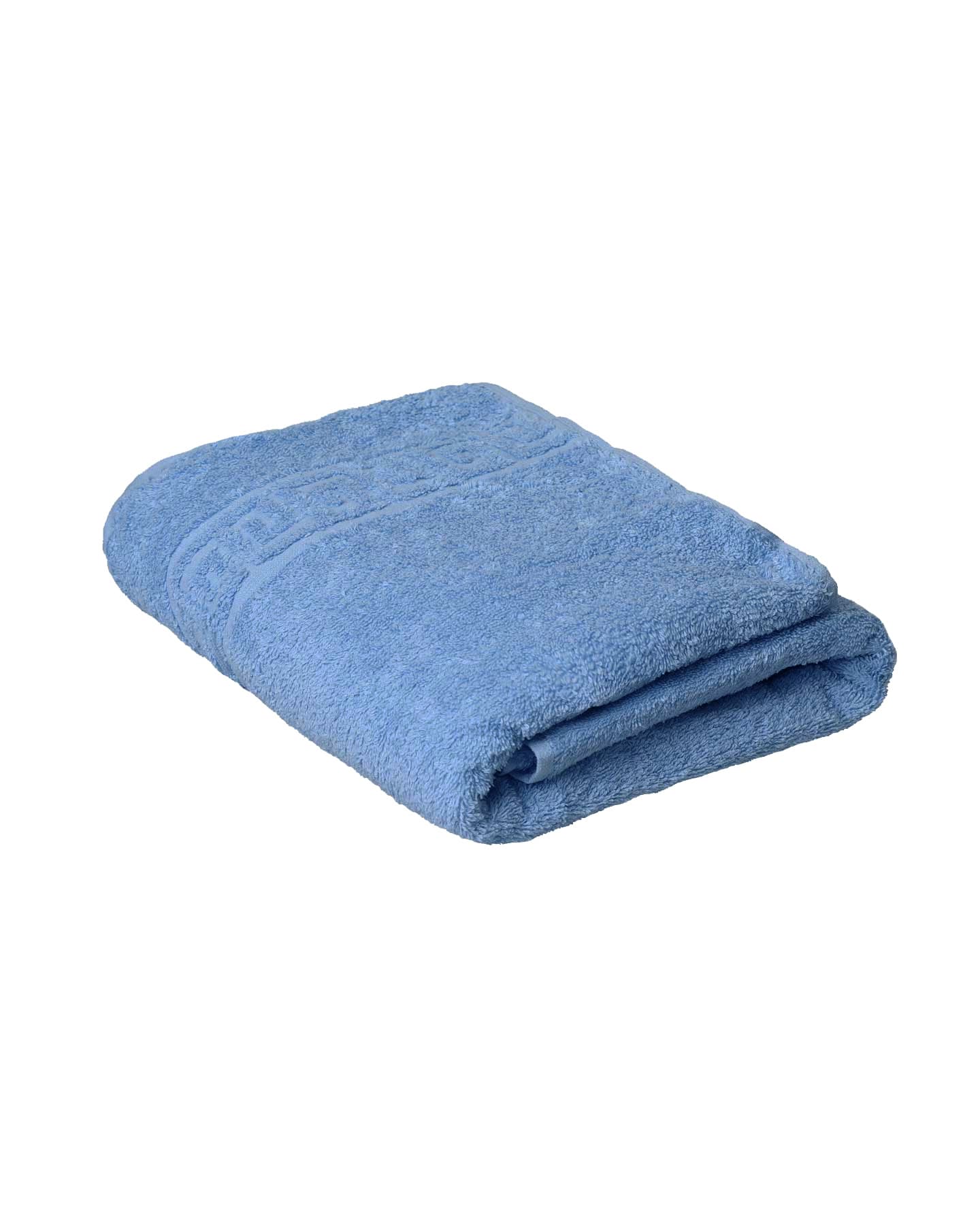 Полотенце махровое (50х90) голубой (heritage blue) 430 г/м2 (Туркмения) (х120)