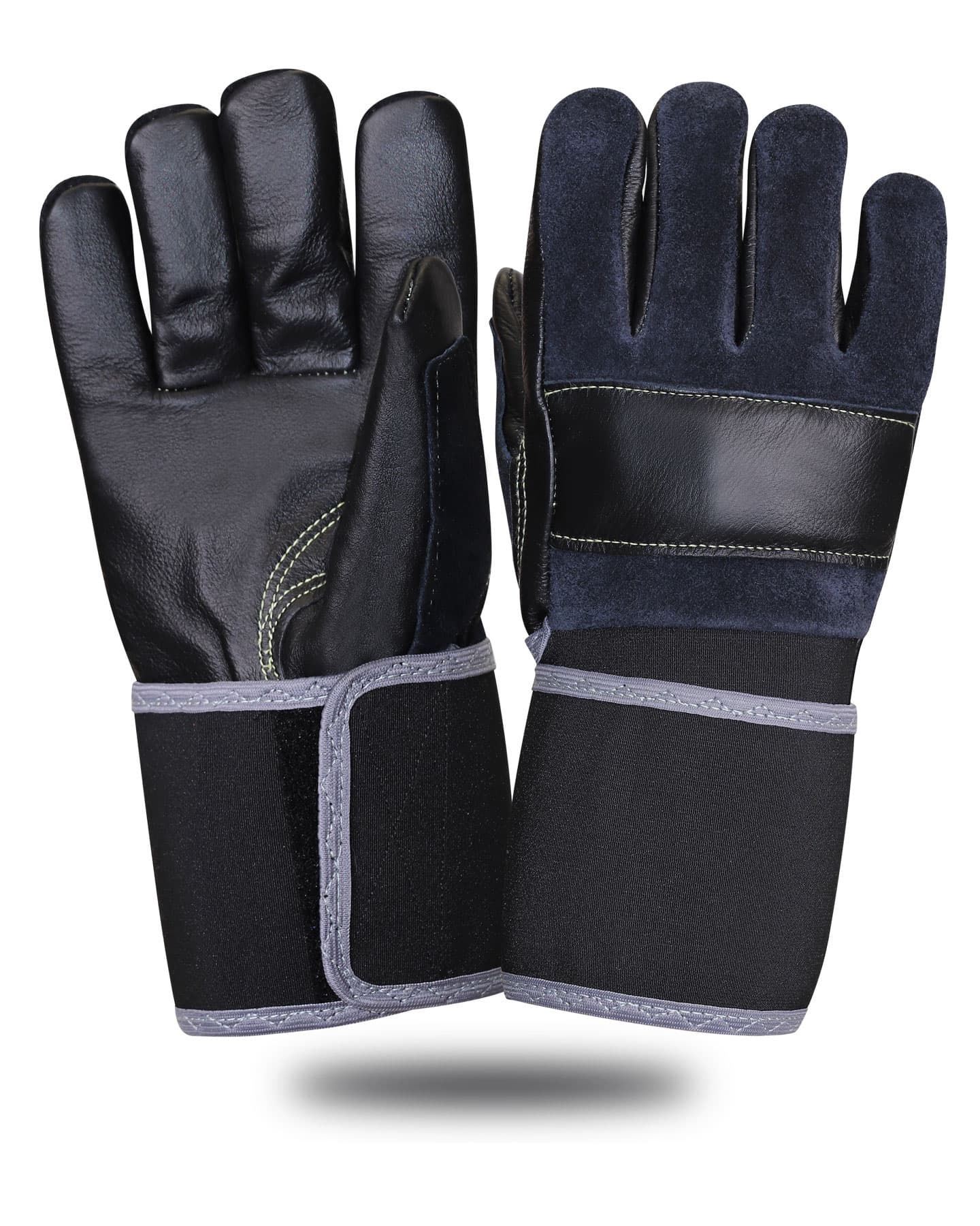 Перчатки ВИБРО-01-SP Safeprotect® (натуральная кожа) (х6х60)